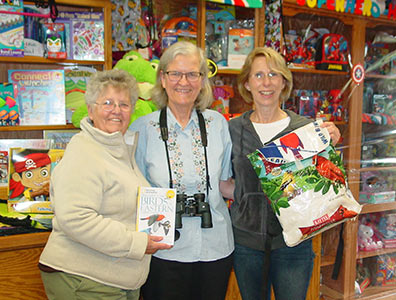Birding Backpack Donation to Colby Library