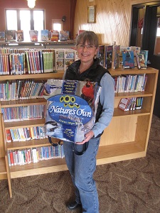 Birding Backpack Donation to Westboro Library